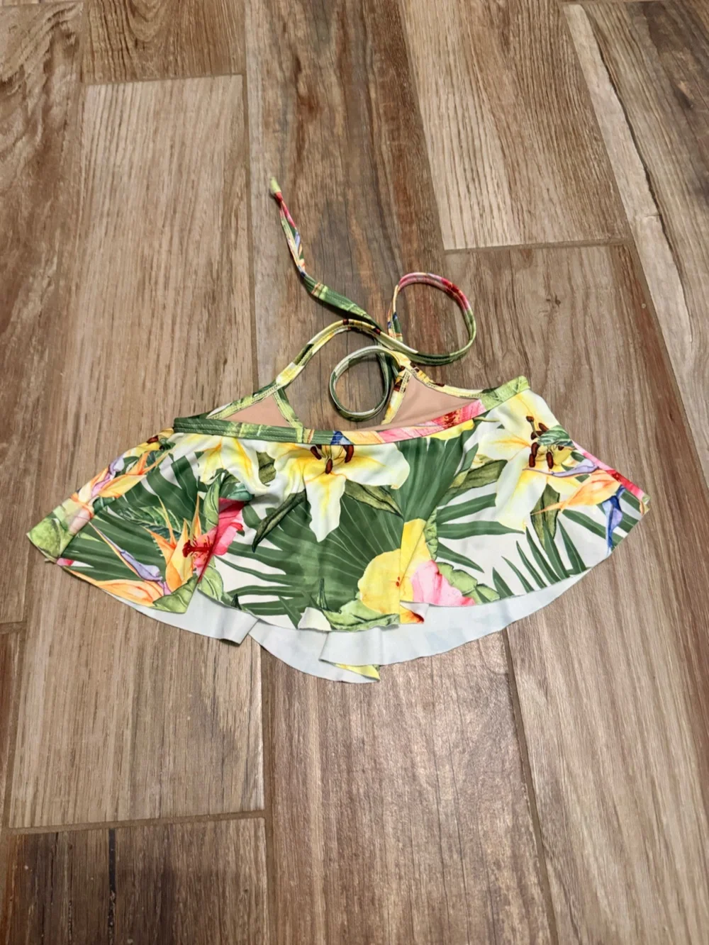 Kortni Jeane Mini Tropic Floral Swing Swim Top